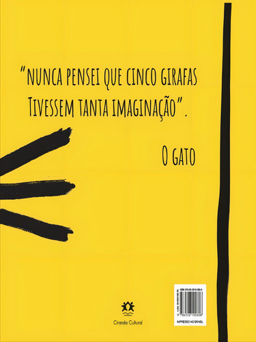 Cinco Girafas Desalinhadas, De Freitas, Tino / Simon, Fernanda R. Braga. Editora Ciranda Cultural, Capa Mole Em Português