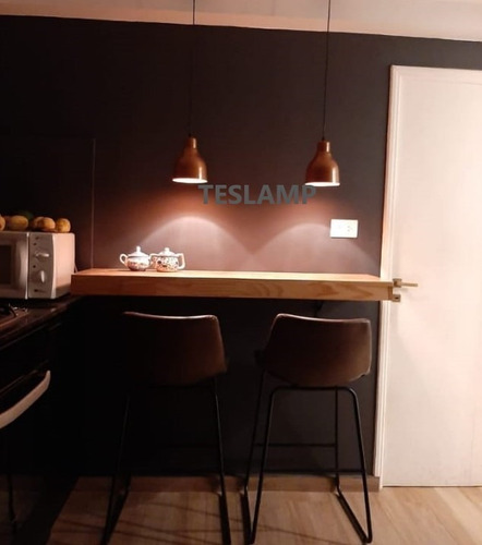 Imagen 5 de 10 de Lampara Colgante Industrial Campana En Aluminio Apto Led