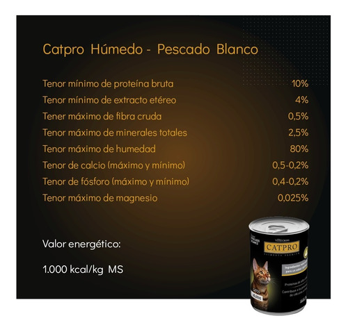 Imagen 3 de 6 de Alimento Gatos Catpro 7,5 Kg + 12 Latas De Alimento Humedo