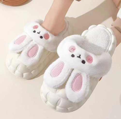 Pantuflas Conejo Infantil Con Chiporro Desmontable Niño/niña