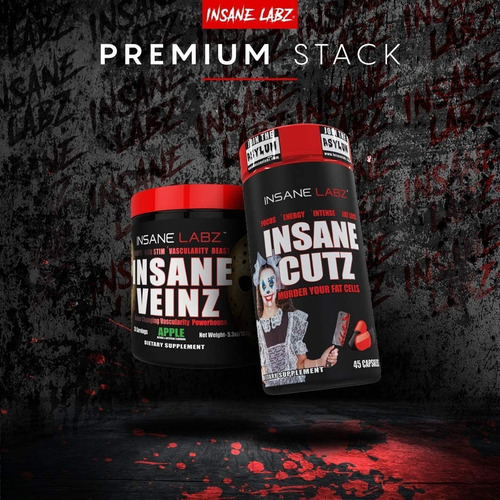Insane Labz - Insane Cutz - Termogénico Quemador45 Cápsulas Sin Sabor