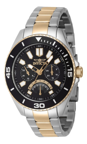 Reloj Para Hombres Invicta Pro Diver 46881 Oro, Acero