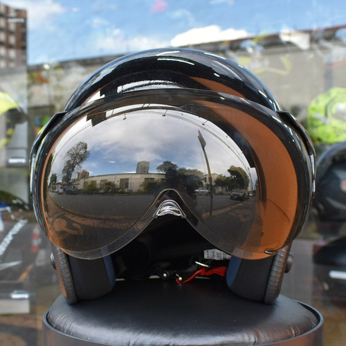 Capacete Peels F21 Reino Unido Custom Com Queixeira Aberto