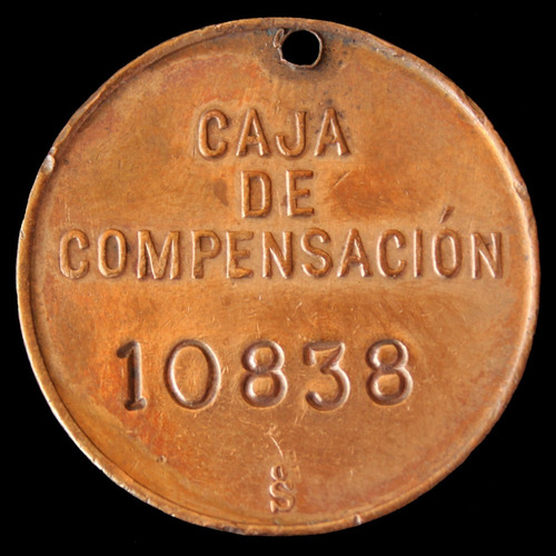 ¬¬ Ficha Chilena Ms / Cámara Chilena Construcción / Pañol Zp (Usado)