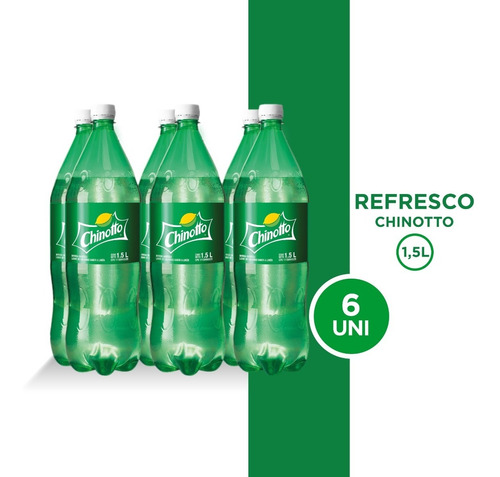 Refresco Chinotto Pet 1.5l 6 Unidades.