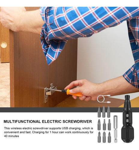 Destornillador Recargable Destornillador Eléctrico Juego De