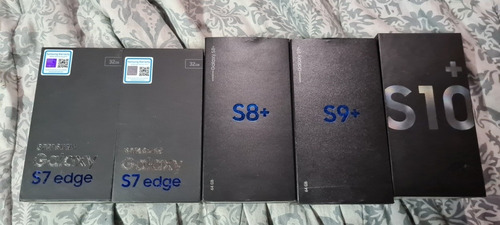 Imagen 1 de 9 de Lote De Samsung:  2-s7 Edge, S8 Plus, S9 Plus Y S10 Plus
