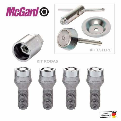 Kit Antifurto De Rodas E Estepe Mcgard Jeep Renegade 2018
