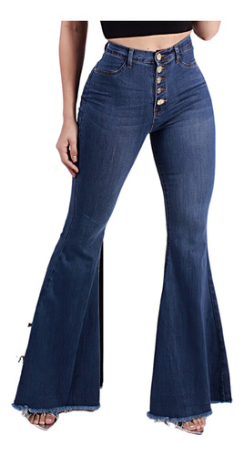 Envy Jeans Mezclilla Para Mujer Levanta Pompa Acampanado