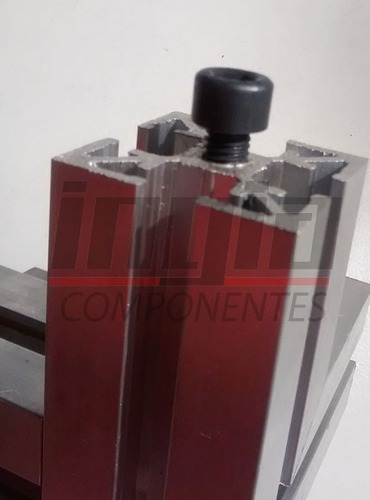 Imagen 6 de 6 de Perfil Aluminio Cnc 4080 Routers Automatizacion Maquinas Ind