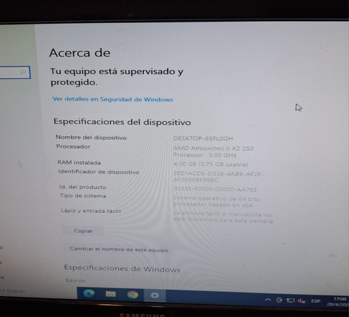 P Madre Asrock N68c-s Ucc+micro+4 Gb+gforce 210 Leer Descrip Azul Oscuro (Usado)