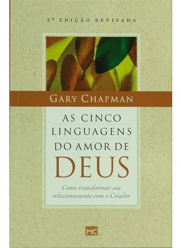 As Cinco Linguagens Do Amor De Deus Gary Chapman
