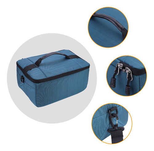 Bolsa Para Lentes, Inserto Protector Plegable, Asa Divisoria