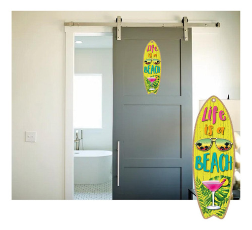 Surf Playa Vitage, Mxrhs-001, 1pza, 16x45cm, Madera, Tabla D
