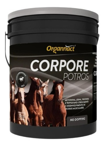 Suplemento Animal Equino Organnact Corpore Potros 3kg
