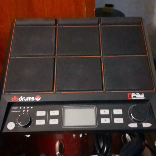 Octapad Db Drums Multi Sample Pad Bateria Electronica Negro (Usado)