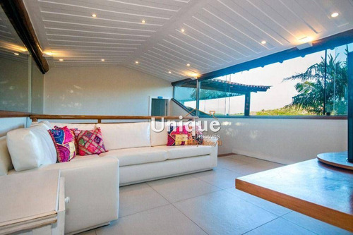 Imagem 13 de 30 de Mansão À 50m Da Praia C/ 6 Suítes À Venda, 850 M² Por R$ 7.900.000 - Ferradura - Armação Dos Búzios/rj - Ca1516