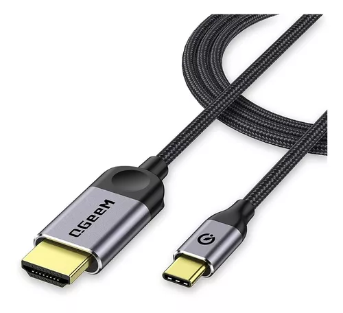 Cable Adaptador Usb Tipo C A Hdmi 4k 1.2 Mts Thunderbolt 3