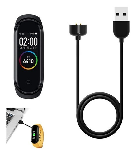 Cable Usb Carga Cargador Para Xiaomi Mi Band 5 6 7 Magnetico