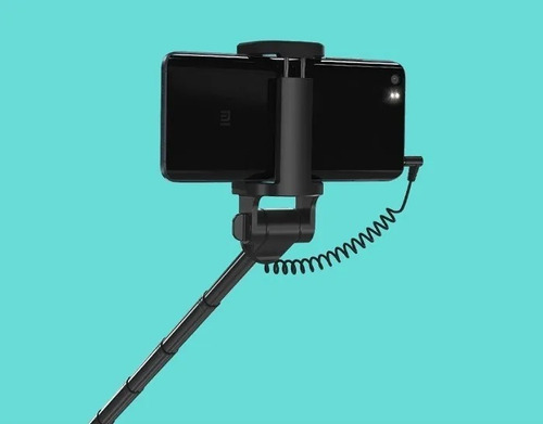 Imagen 5 de 8 de Selfie Stick Xiaomi Wired De Aluminio Para Celulares
