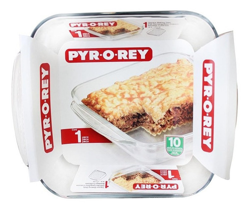 Imagen 2 de 5 de Bandeja Vidrio Templado 1.6 Lts. Pyr-o-rey