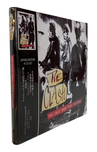 Box The Clash The Only Band That Matters - Broadcasts - 4 Cd