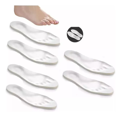 Pack X6 Plantilla Espuma Memory Foam Plantilla Memoria Para Zapatillas Marinshop Plantilla Ajustable De Espuma Momery