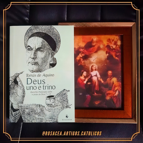 Livro Deus Uno E Trino - Santo Tomás De Aquino - Ecclesiae
