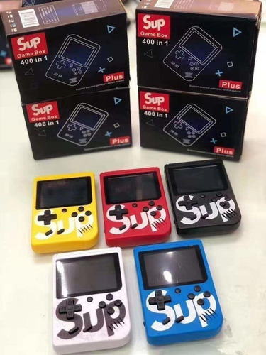 Super Game Box Portátil Consola Videojuegos Retro 400 Juegos