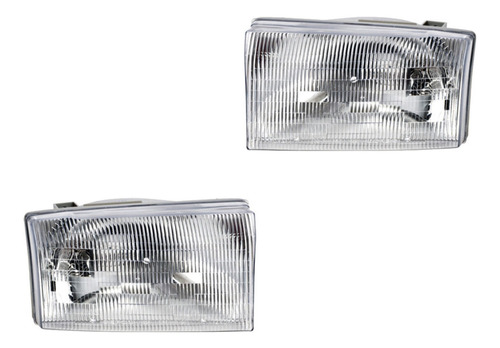 Par Faros (de Calidad) Ford F-350 99-04 Depo