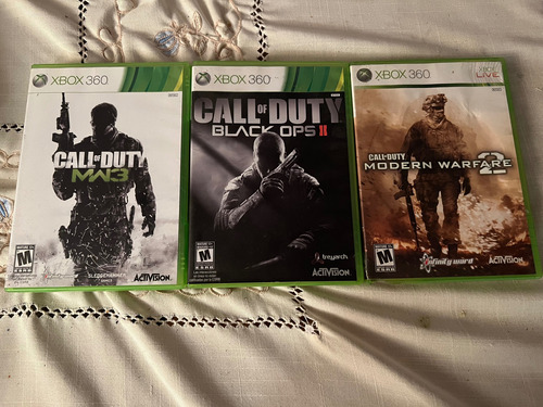 Call Of Duty Modern Warfare 2 Y 3 Black Ops 2 Xbox 360