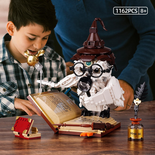 Ideas Magic World Owl Building Set, Compatible Con Lego Anim