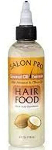 Salon Pro Hair Food De Coco, Almendra Y Oliva, 4 Onzas