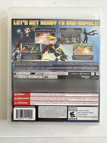 Digimon Rumble Arena Ps3 (Usado)