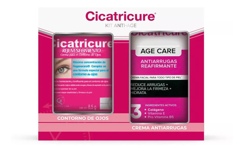 Pack Cicatricure Age Care Reafirmante+cicatricure Ojos 8,5gr