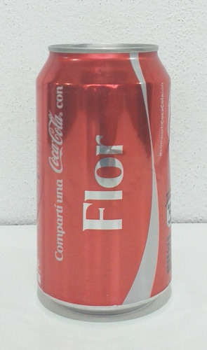 Coca Cola Lata De La Serie Con Nombres - Flor - 2014 (184)