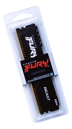 Memoria Ram 16gb 3200mhz Ddr4 Dimm Fury Beast Black