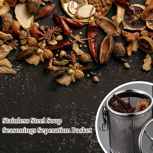 1 Colador De Té En Forma De Bola De Acero Inoxidable