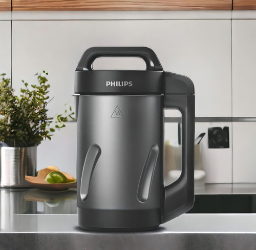 Maquina Para Hacer Sopas, Compotas Y Batidos Philips Hr2204/ Color Negro