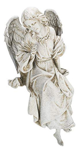 Joseph Studio 64554 Tall Sitting Angel Looking Down Statue 1