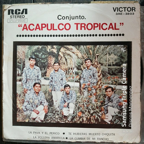 Simple Sobre Conjunto Acapulco Tropical Rca Victor C14