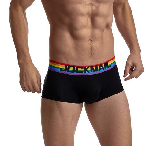 Bóxer Pride Gay Hombre Sexy Algodón Modal Spándex Pretina