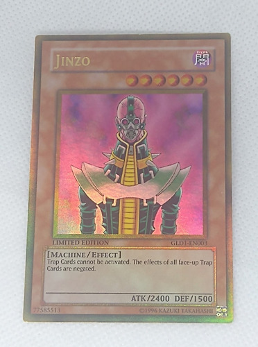 Jinzo Foil Gold1-en003 Buen Estado Yugioh 