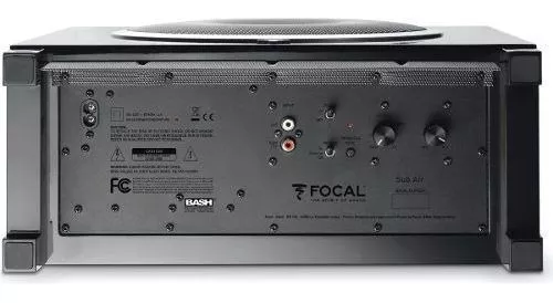 Sistema de cine en casa Focal Dôme Flax Pack 5.1 Sub Air Wireless Cor Preto