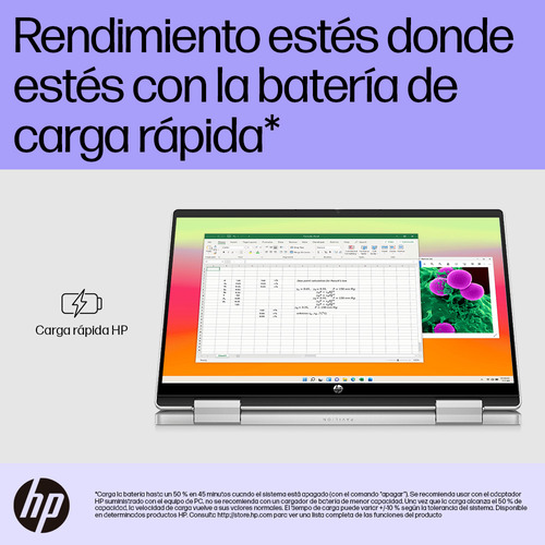 Laptop Hp 14-ek0010la X360 Intel Core I3 8gb 512gb Touch 14