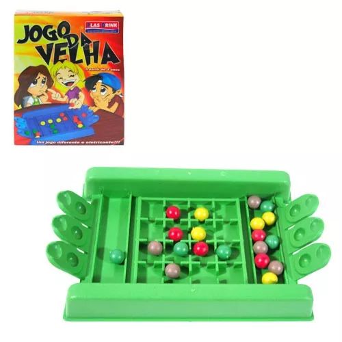 Brinquedo Jogo Da Velha Emoção Agilidade De 2 A 4 Jogadores