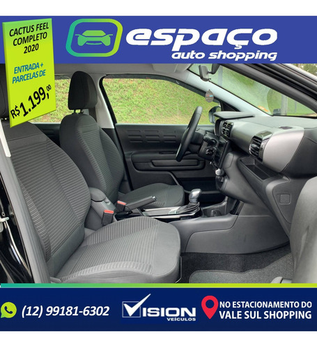 Imagem 5 de 10 de Citroën C4 Cactus 1.6 Vti 120 Flex Feel Eat6