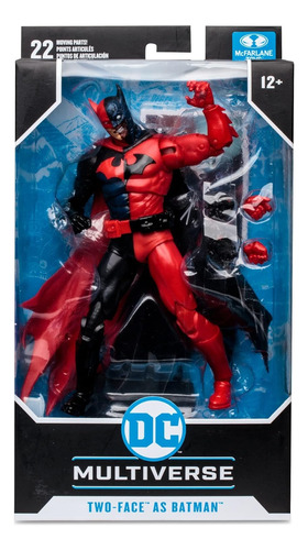 Figura Dc Multiverse - Batman: Reborn - Two-face As Batman