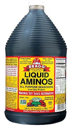 Bragg - Líquido Aminos All Purpose Seasoning, Sazonador Mult