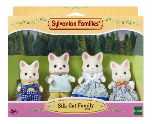 Sylvanian Families - Silk Cat Family